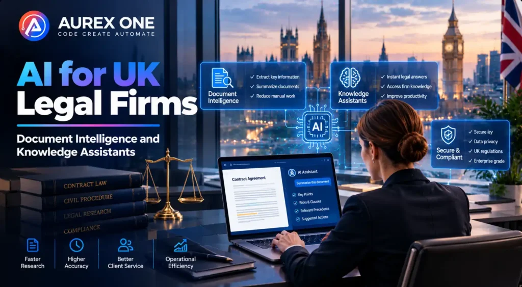 AI for UK Legal Firms – Document Intelligence and Knowledge Assistants
