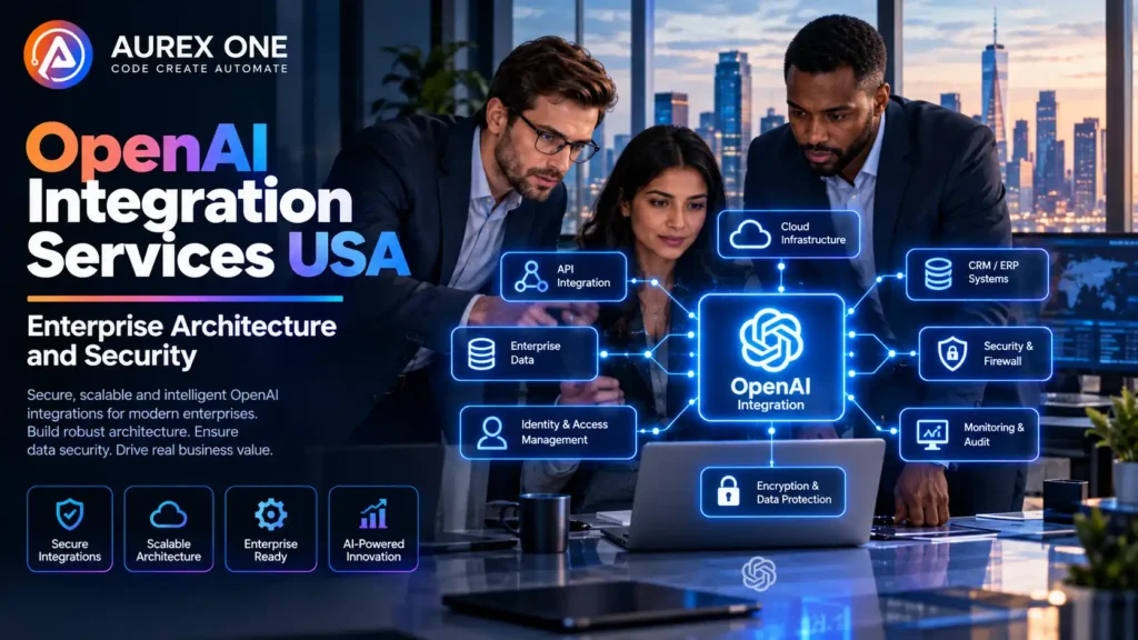 OpenAI Integration Services USA with enterprise architecture and security.